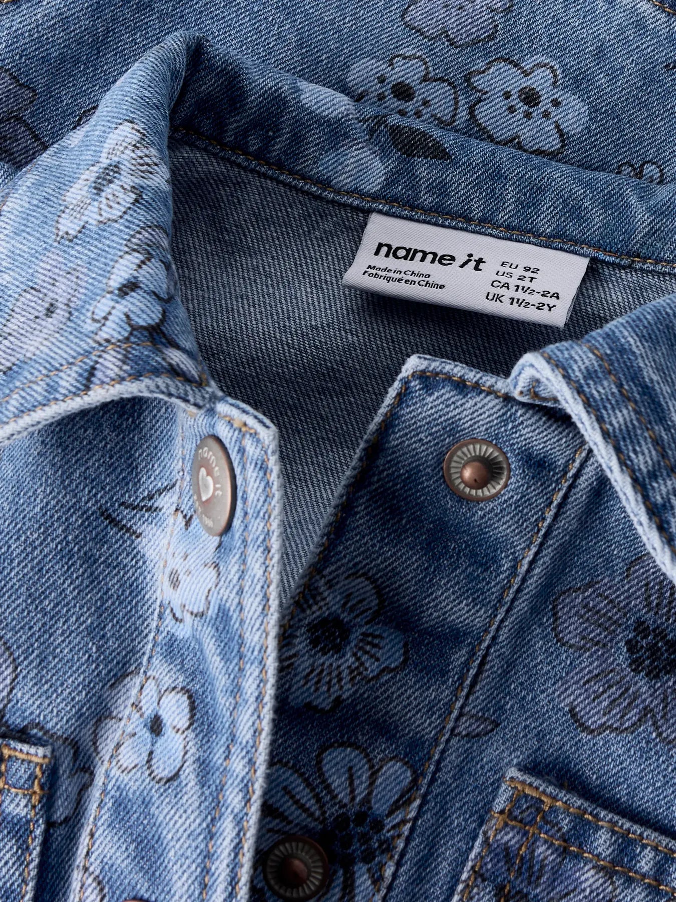 Camisa Tejana Floreada-NAME IT