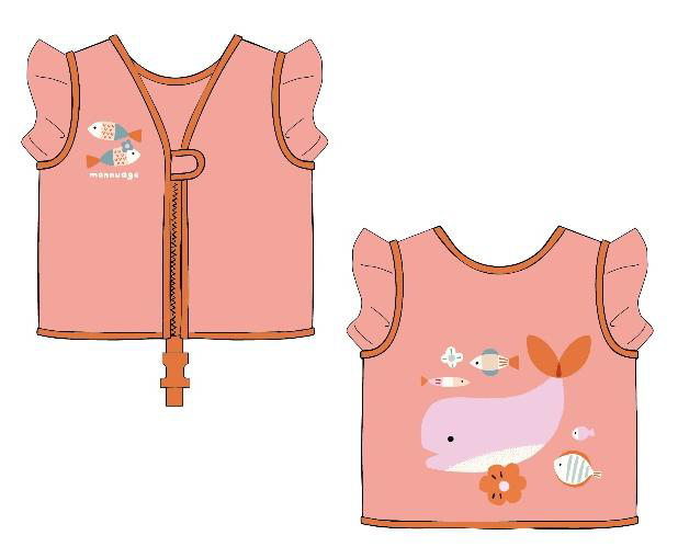 Chaleco Flotabilidad Coral Coral - MONNUAGE