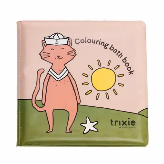 Libro de baño para colorear Mrs Gato- TRIXIE