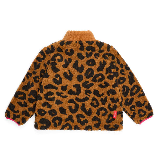 Chaqueta Polar Leopardo- HELLO HOSSY