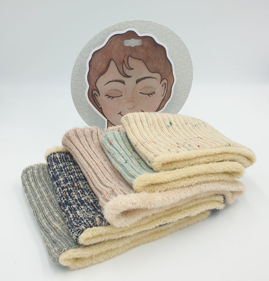 Cuello canalé jaspeado - MONNUAGE