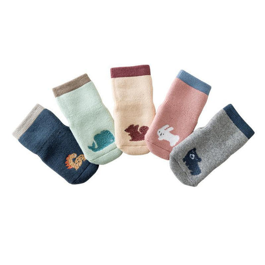 Calcetines animales con suela antideslizante - MONNUAGE