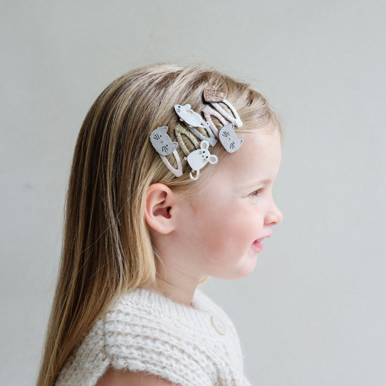 Clips Mini Gato & Ratoncito- MIMI & LULA