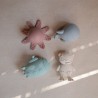 Pack 4 Piezas VIDA MARINA Baño Solid Multi- MUSHIE