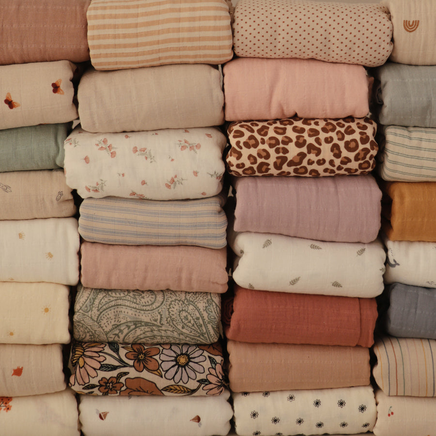 Muselina estampada Ballenas- MUSHIE