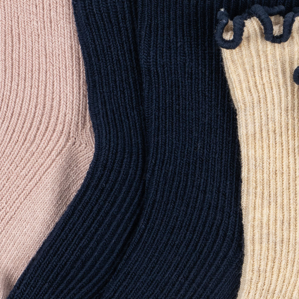 Pack 3 Calcetines volantes-KONGES SLØJD