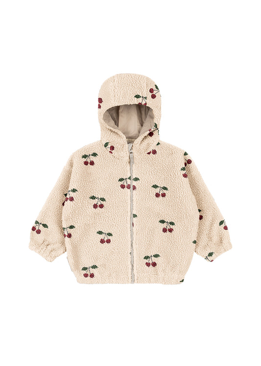 Chaqueta JODY TEDDY Cerezas-KONGES SLØJD