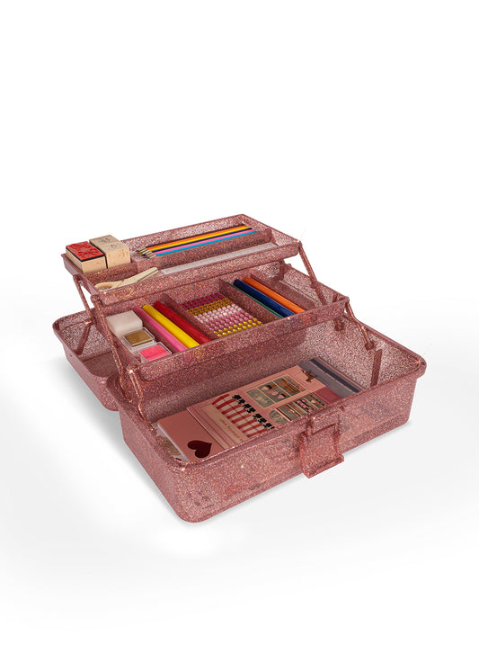 Caja de arte con purpurina-KONGES SLØJD