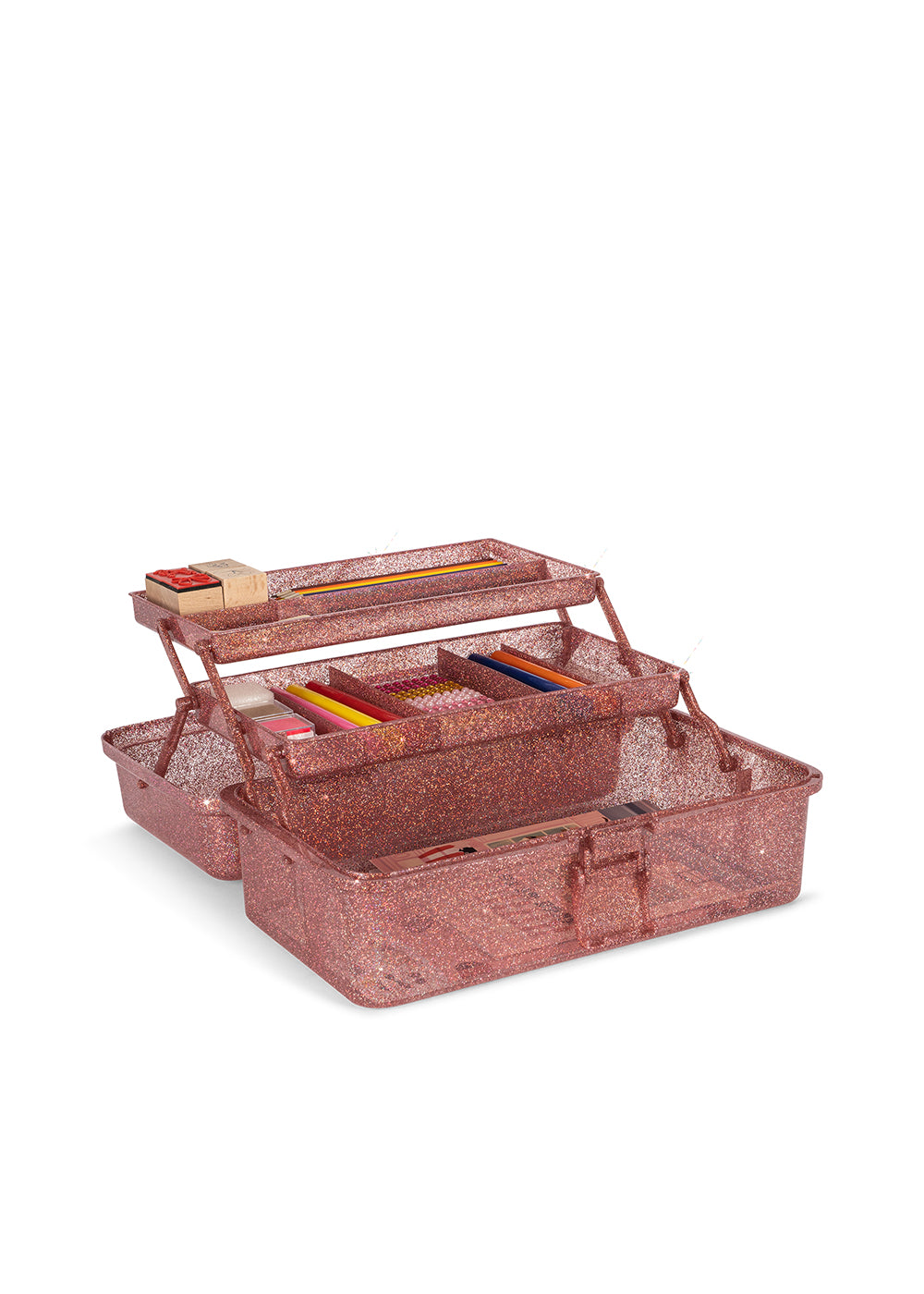 Caja de arte con purpurina-KONGES SLØJD