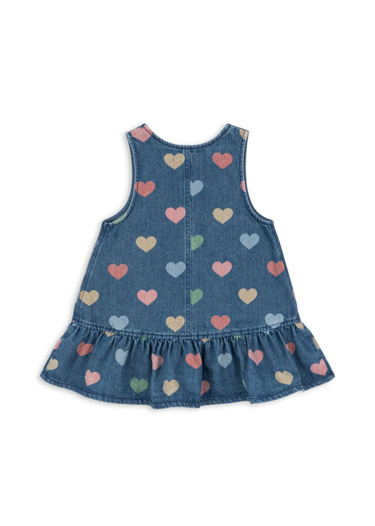 Vestido de Corazones Magot-KONGES SLØJD