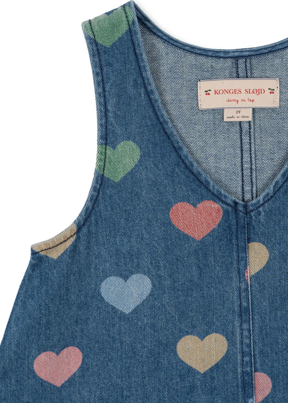 Vestido de Corazones Magot-KONGES SLØJD