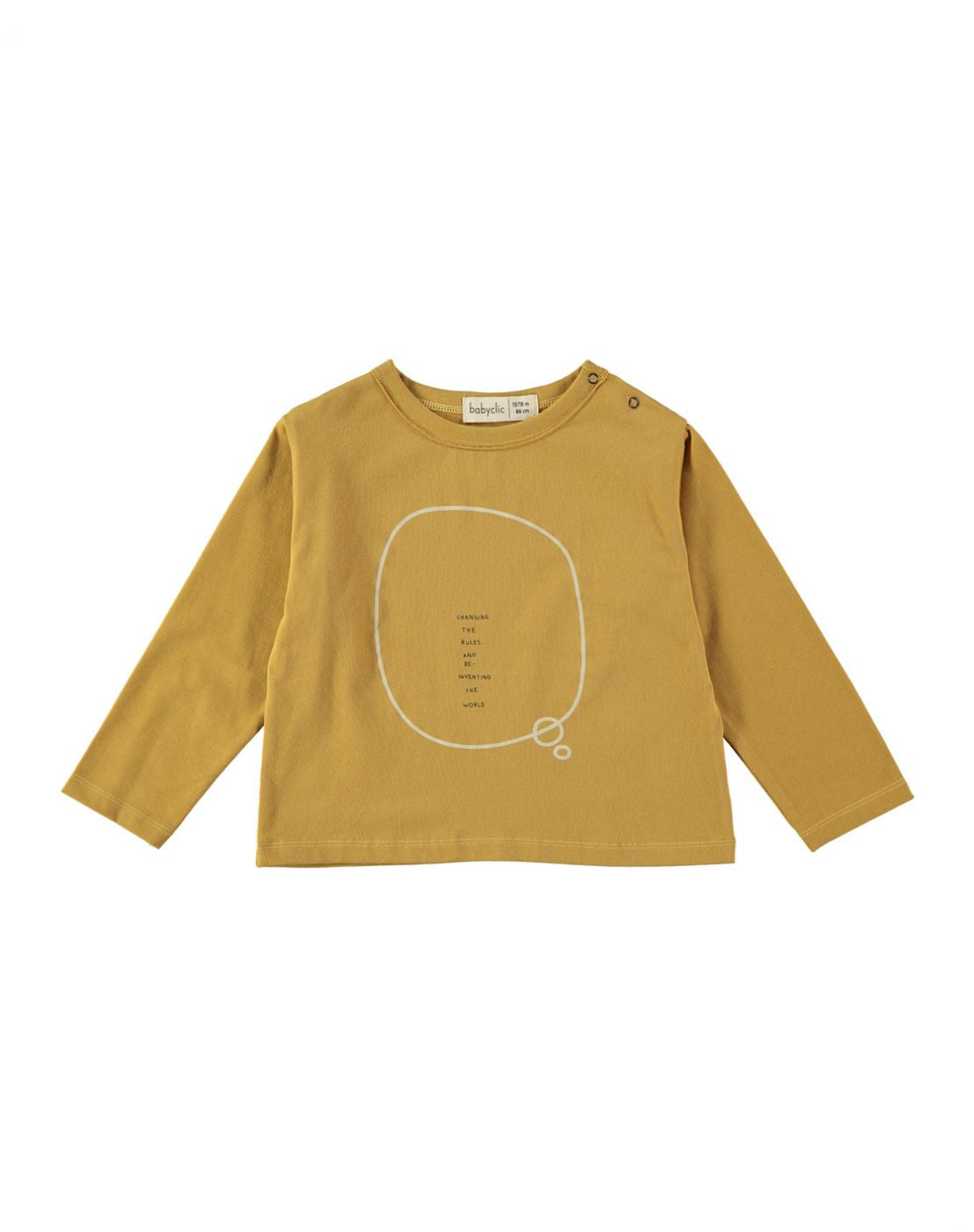 Camiseta CHANGE OCRE - BABYCLIC