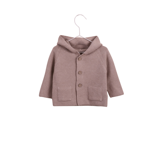 Chaqueta tricot beige- WEDOBLE