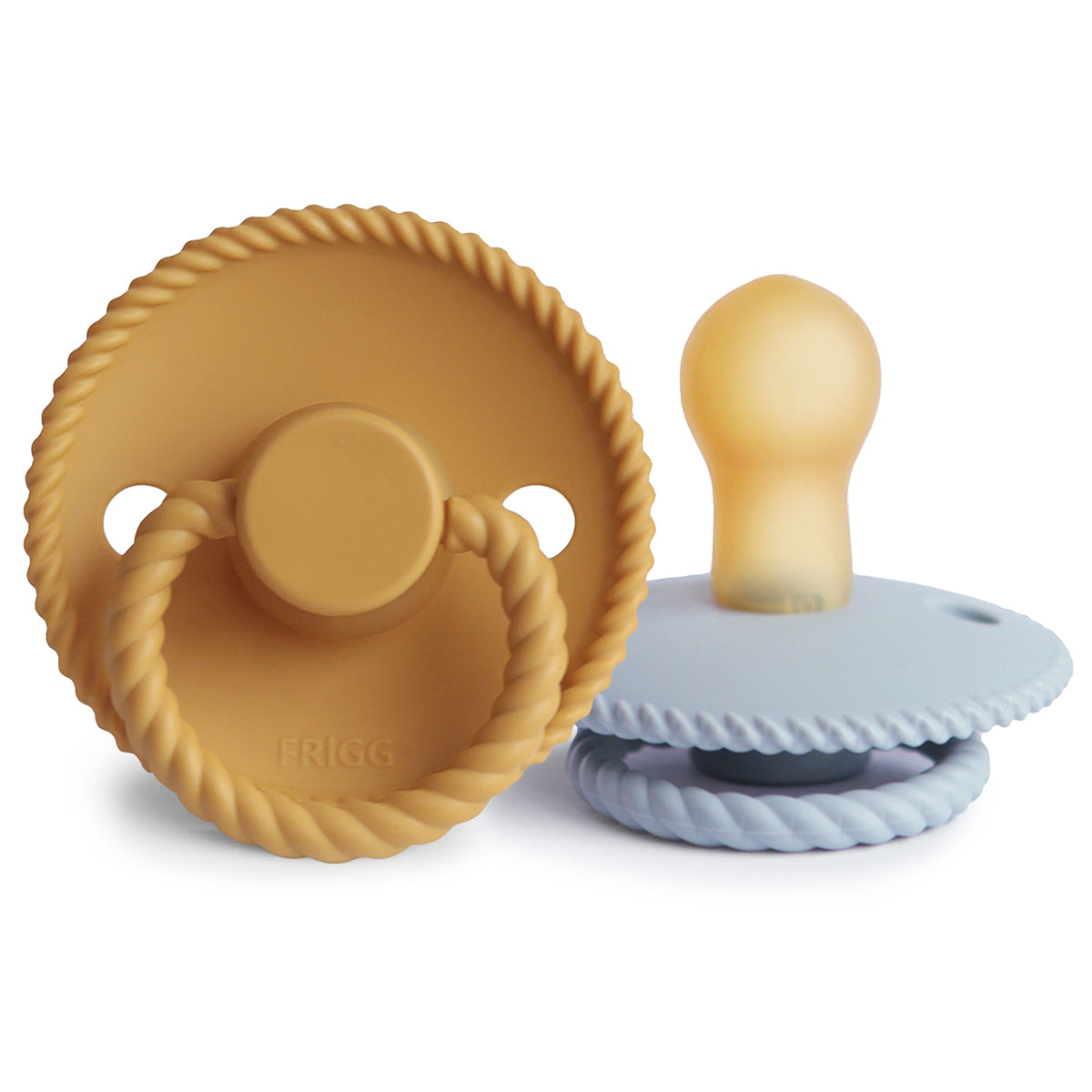 Pack 2 chupetes block latex rope honey G Mushie