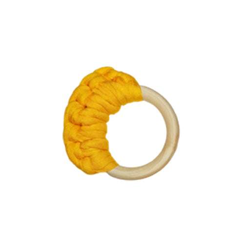 Anilla con trapillo de color