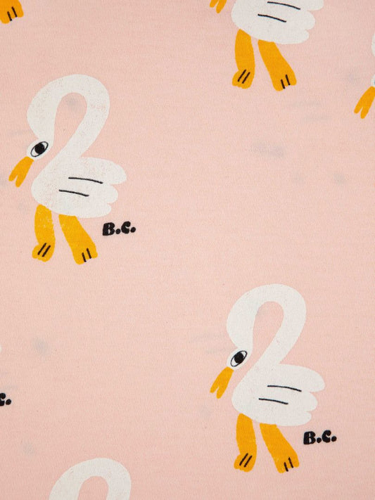 Camiseta estampado pelícano con volantes- BOBO CHOSES