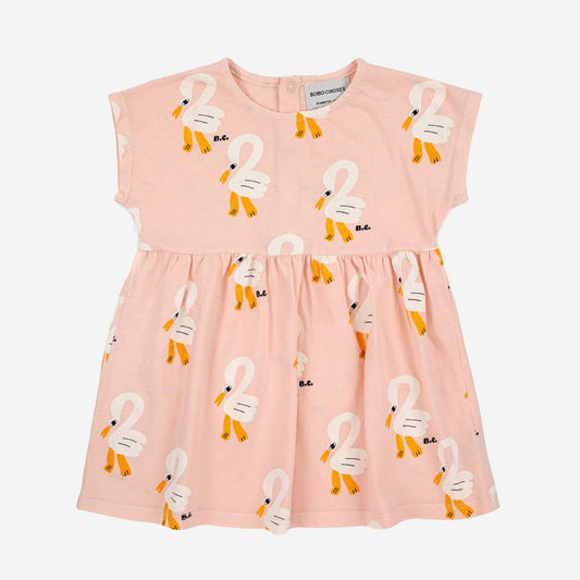Vestido estampado pelícanos- BOBO CHOSES