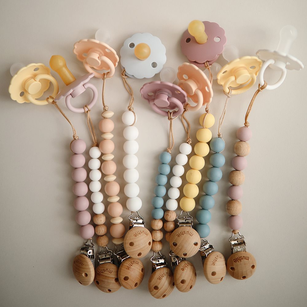 Cadena chupete Stone- MUSHIE