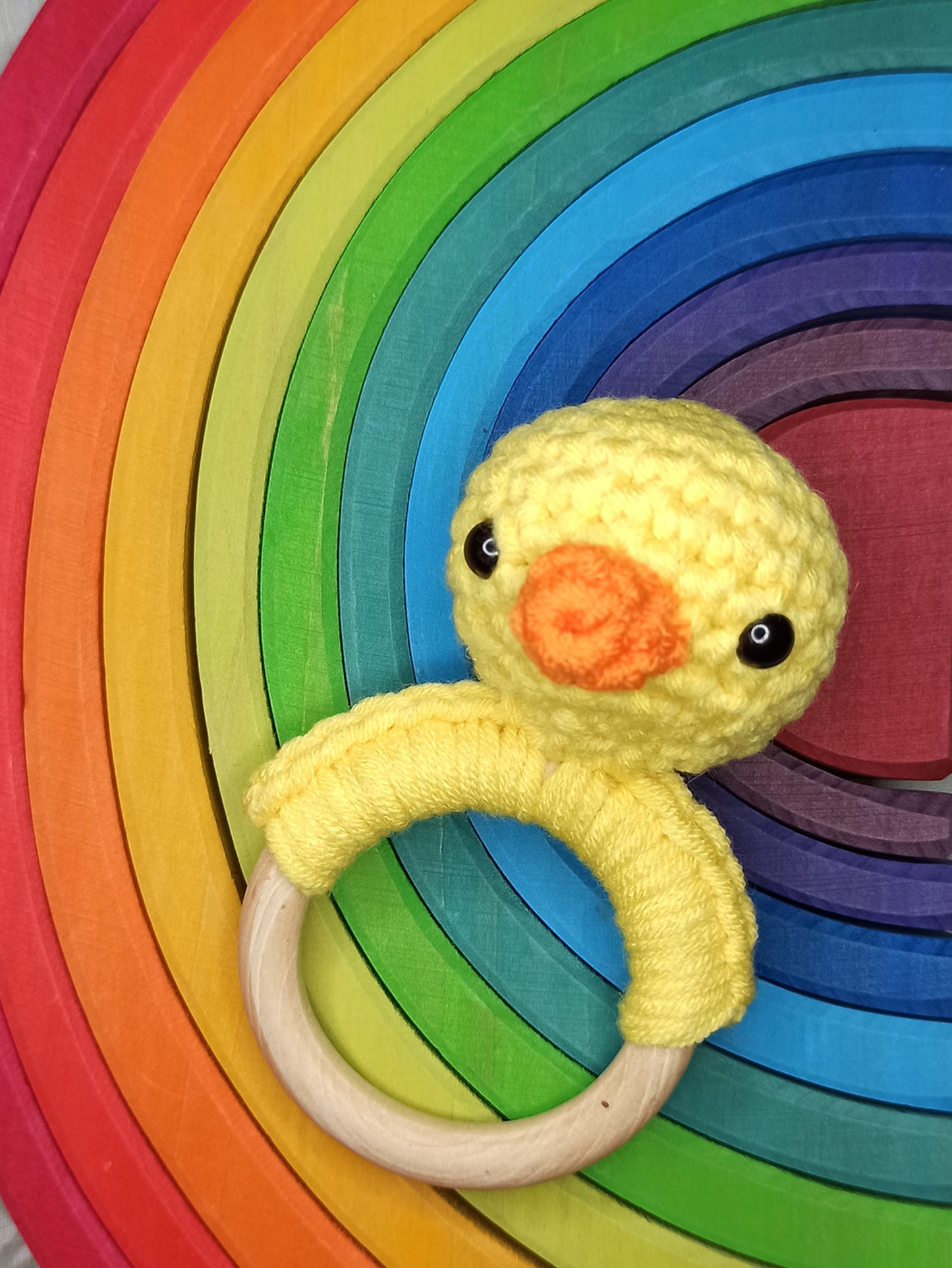 Sonajero amigurumi