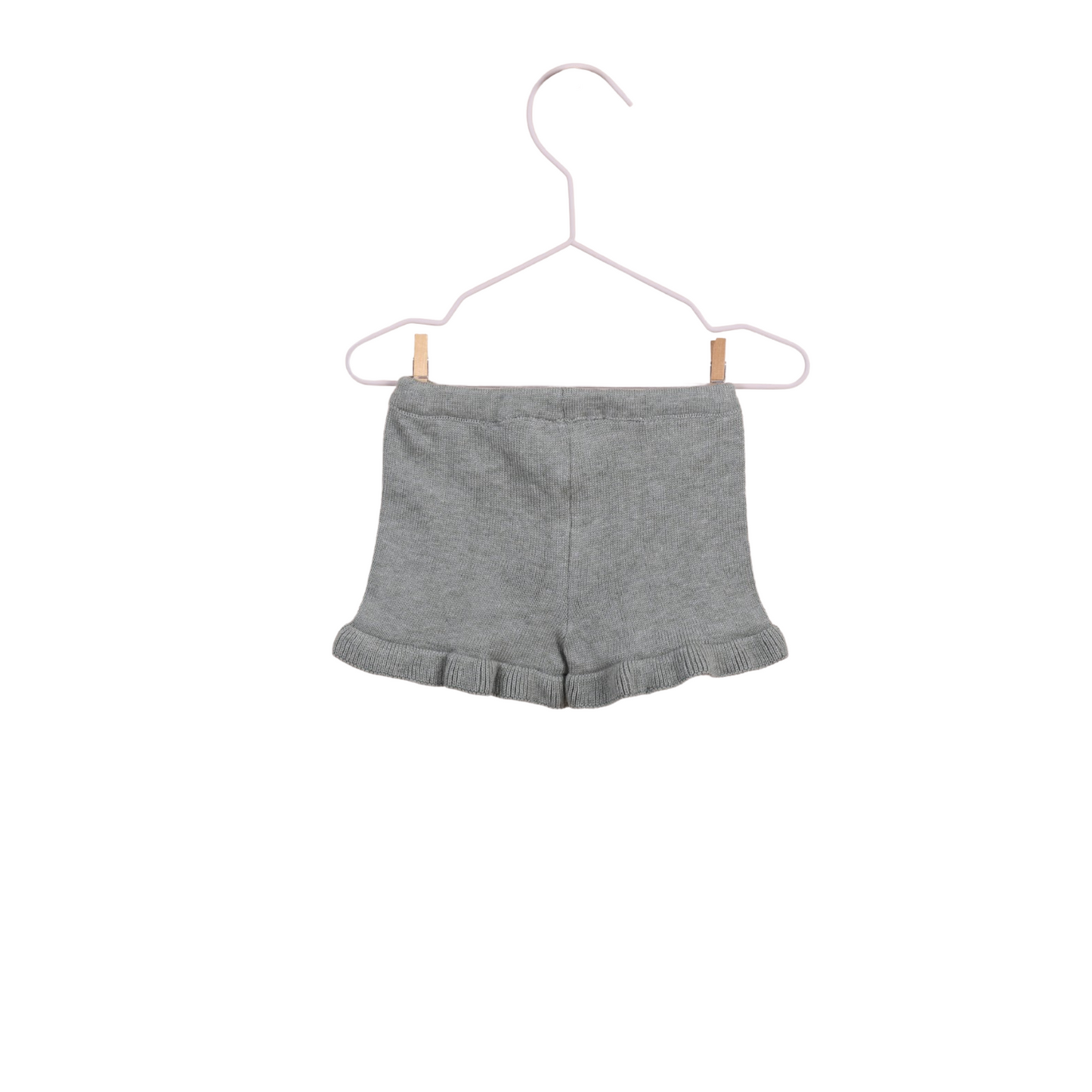 Pantalón corto tricot verde- WEDOBLE