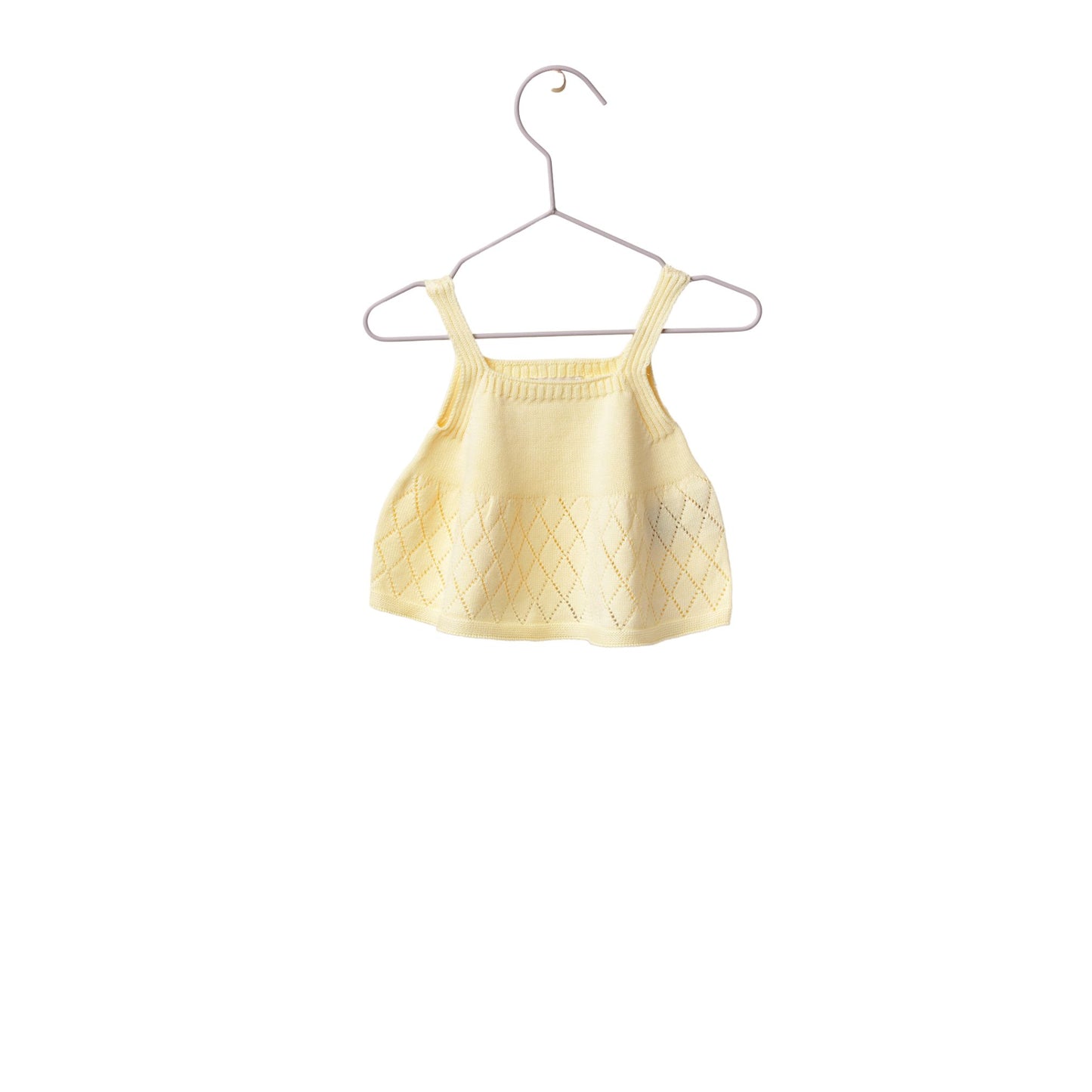Top de tricot amarillo- WEDOBLE