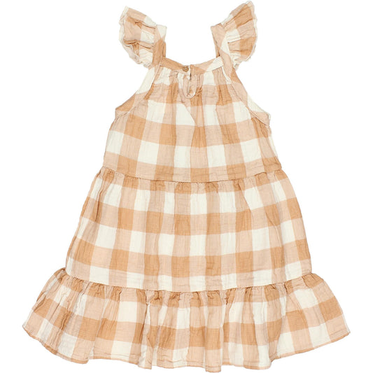 Vestido cuadros vichy- BÚHO