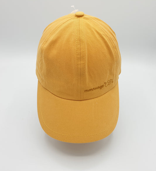 Gorra visera Mostaza KIDS- MONNUAGE
