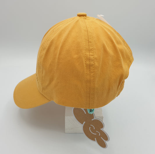 Gorra visera Mostaza KIDS- MONNUAGE