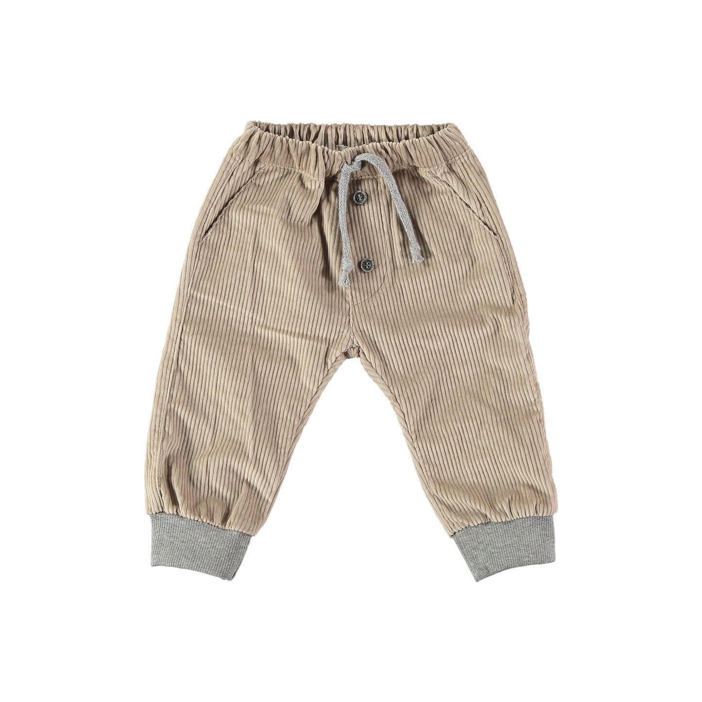 Pantalones de pana con goma a contraste - PETIT INDI