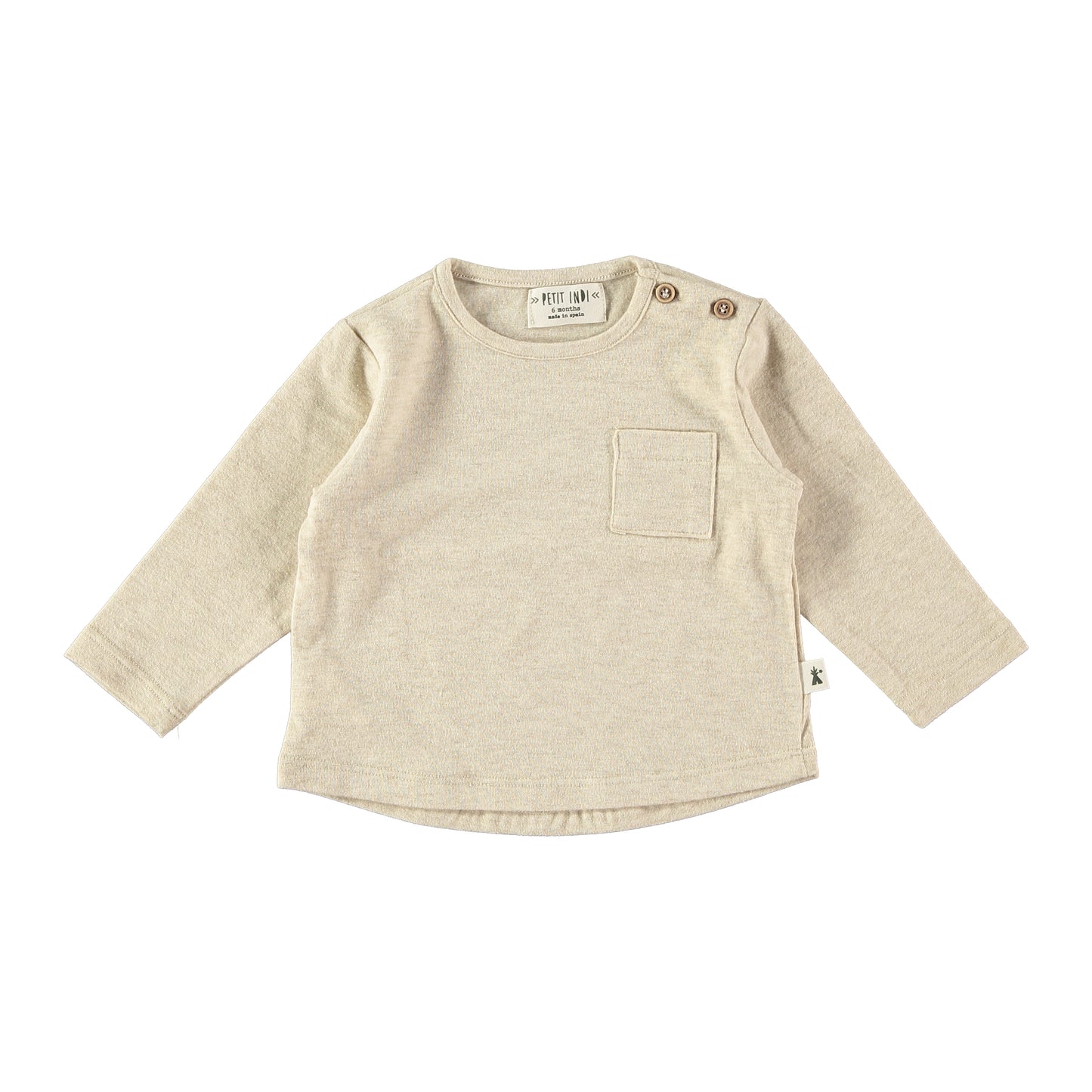 Camiseta con bolsillo - PETIT INDI