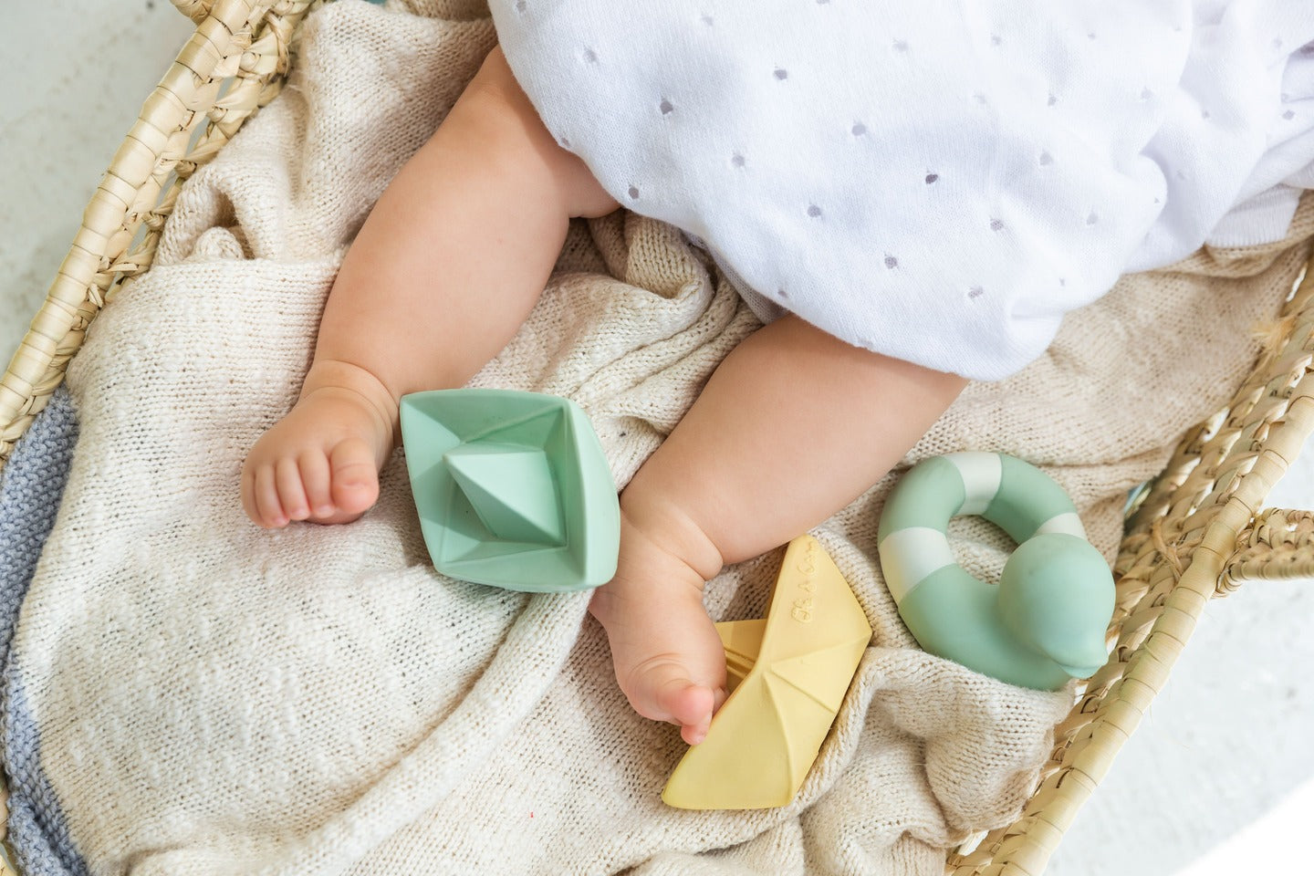 Barco Origami Menta- Barcos Origami