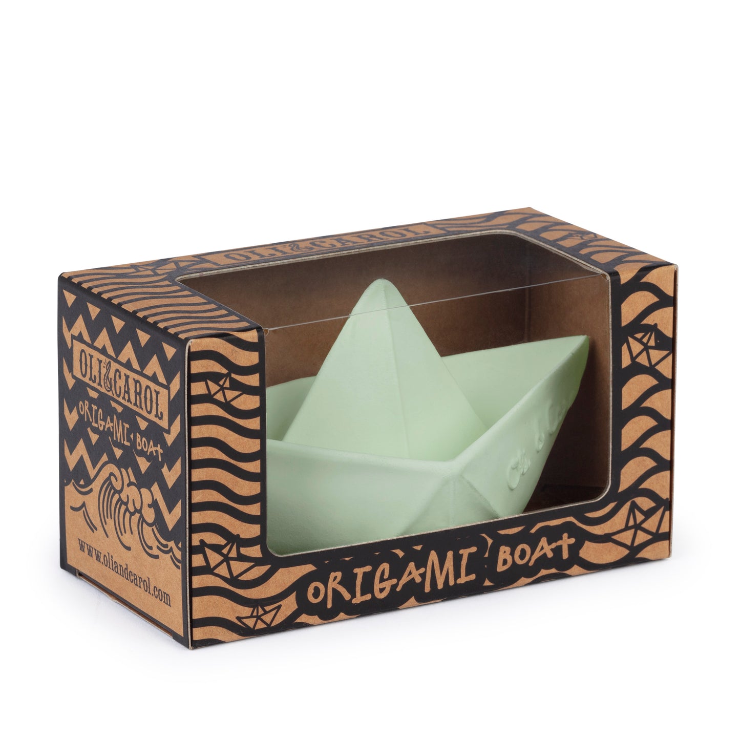 Barco Origami Menta- Barcos Origami