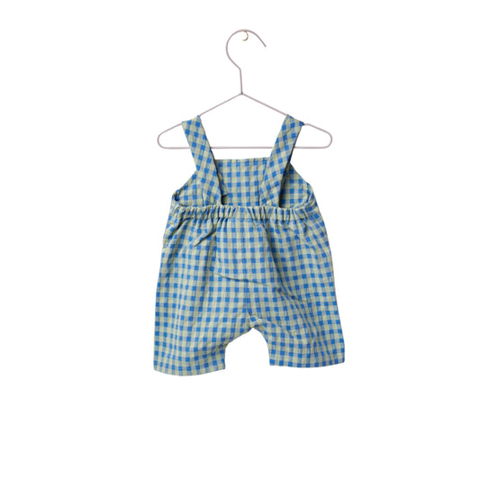 Mono cuadro vichy verde- WEDOBLE