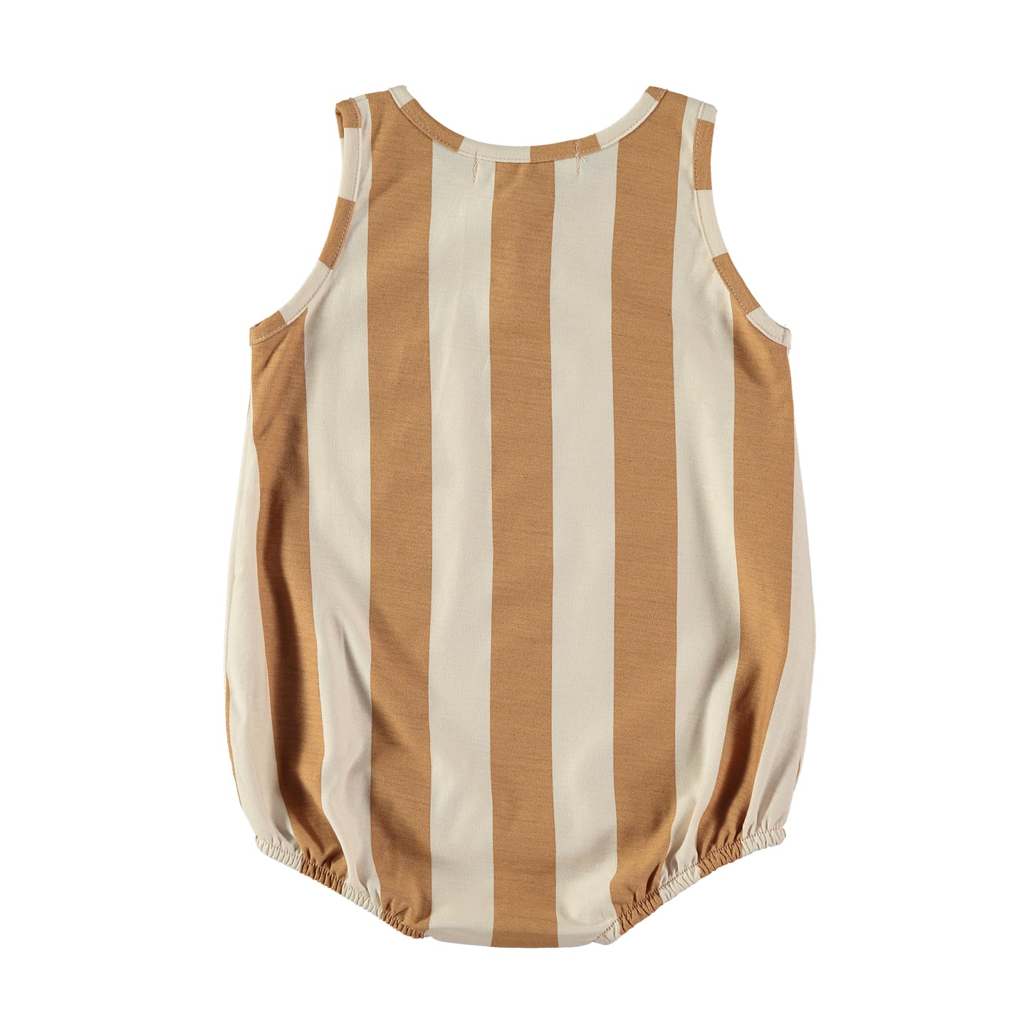Pelele corto Stripes Arcilla- BABYCLIC