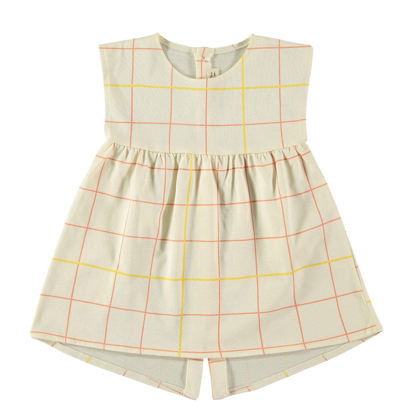 Vestido con culotte Grid- BABYCLIC