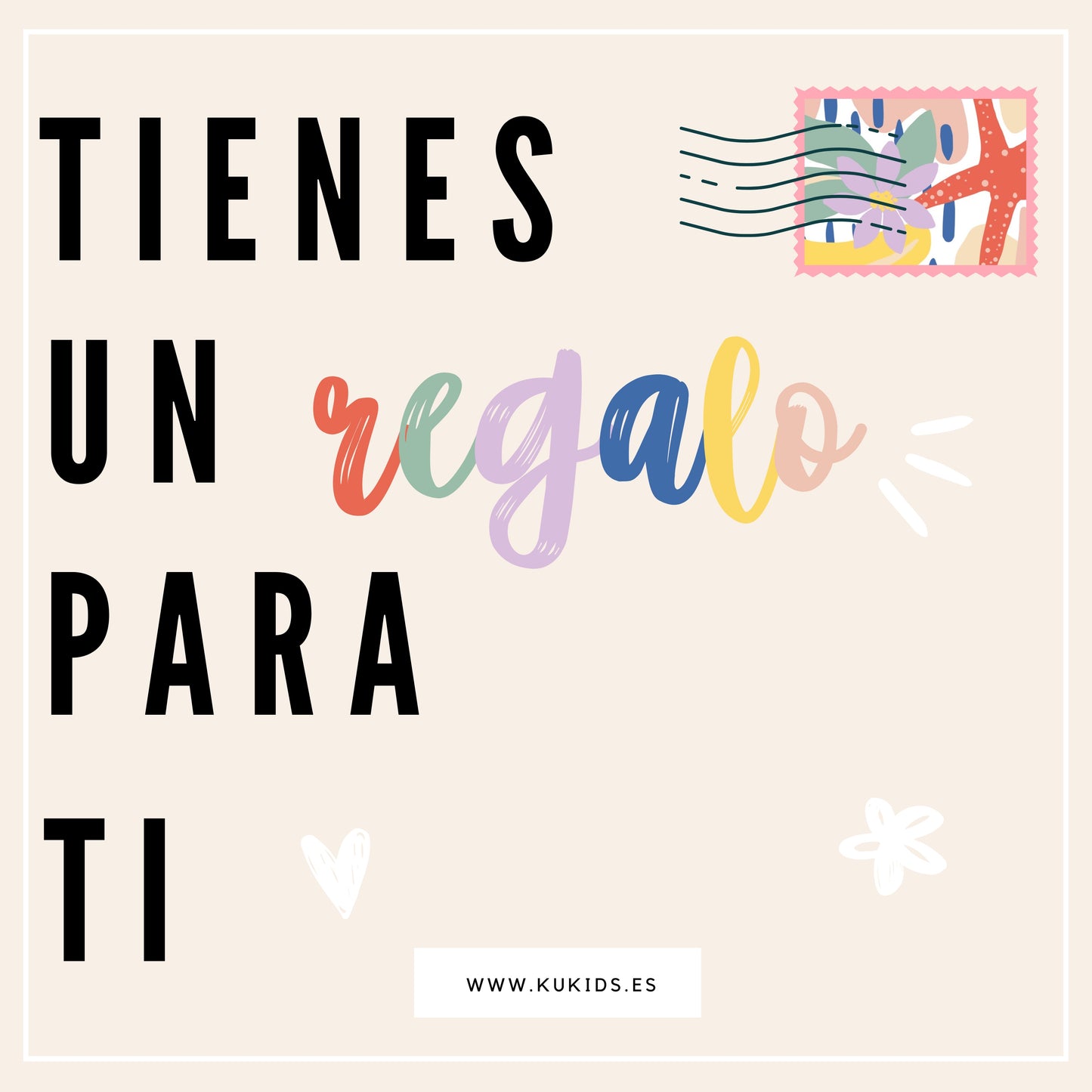 TARJETA REGALO- KUKIDS