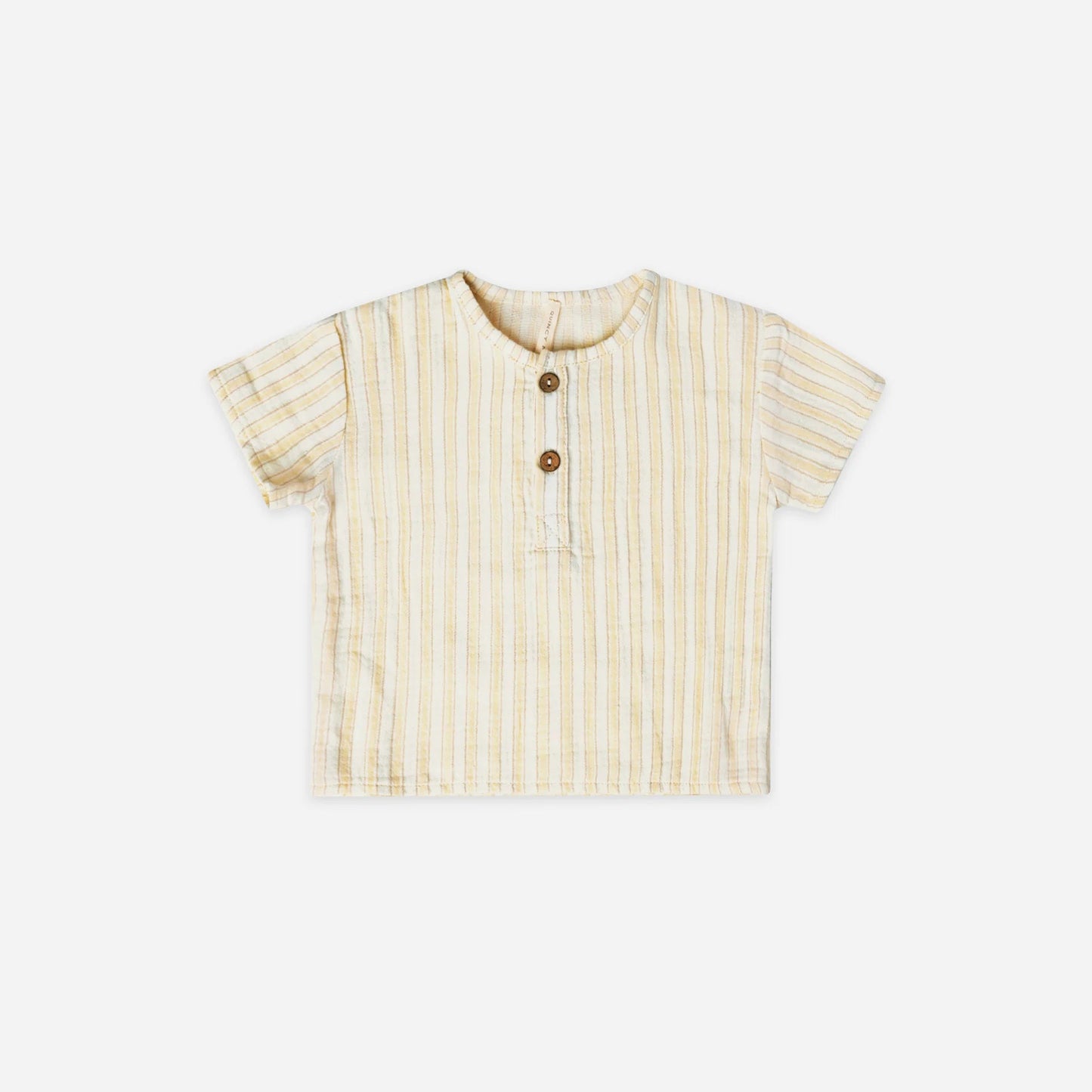 Camisa de rayas amarillas- QUINCY MAE