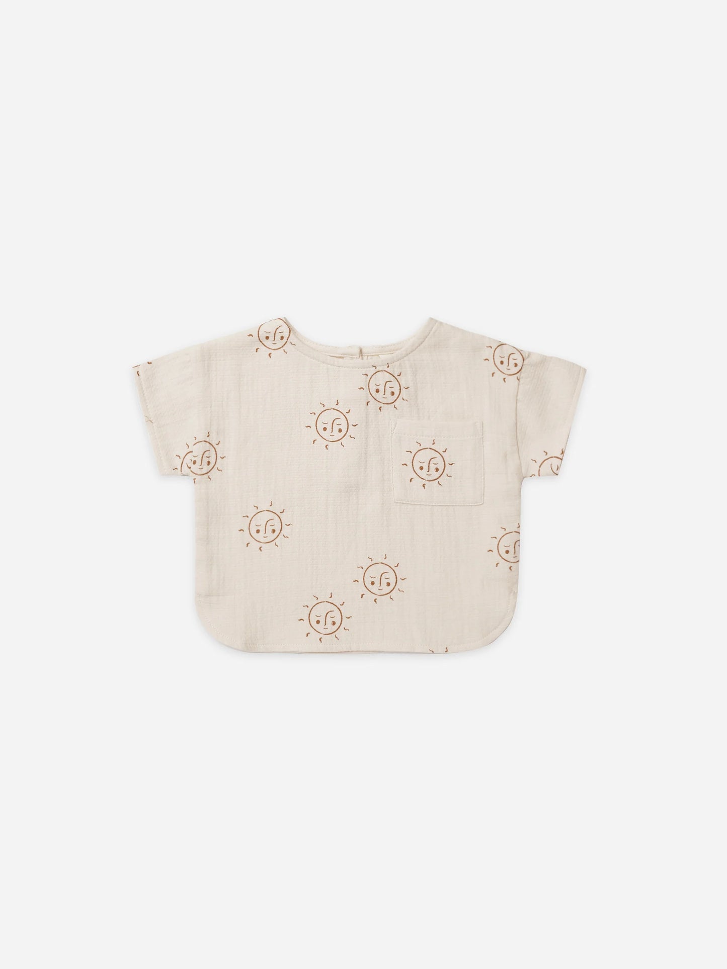 Camisa con estampado de Sol- QUINCY MAE