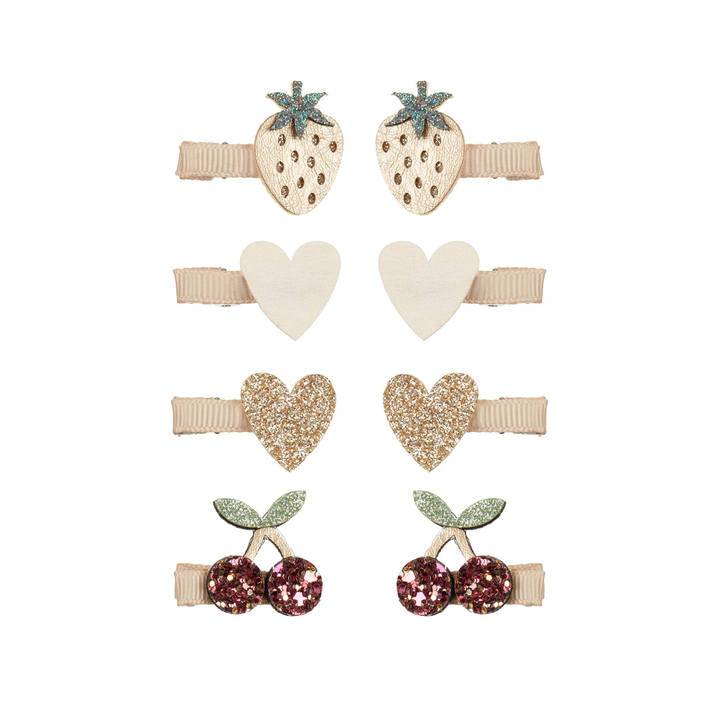 Mini clips frutas RETRO RAINBOW- MIMI & LULA