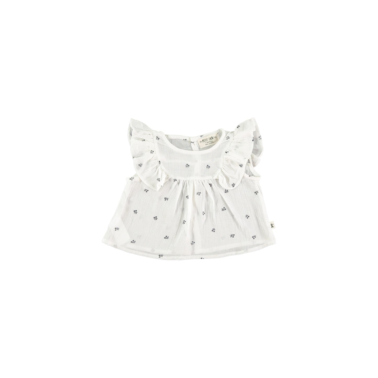 Blusa estampada con volantes - Petit Indi