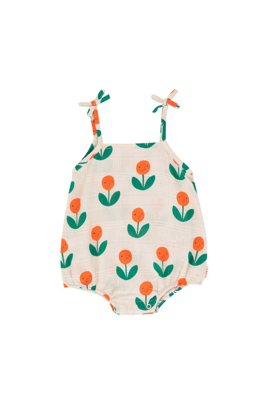 Body tirantes Peonies- TINY COTTONS