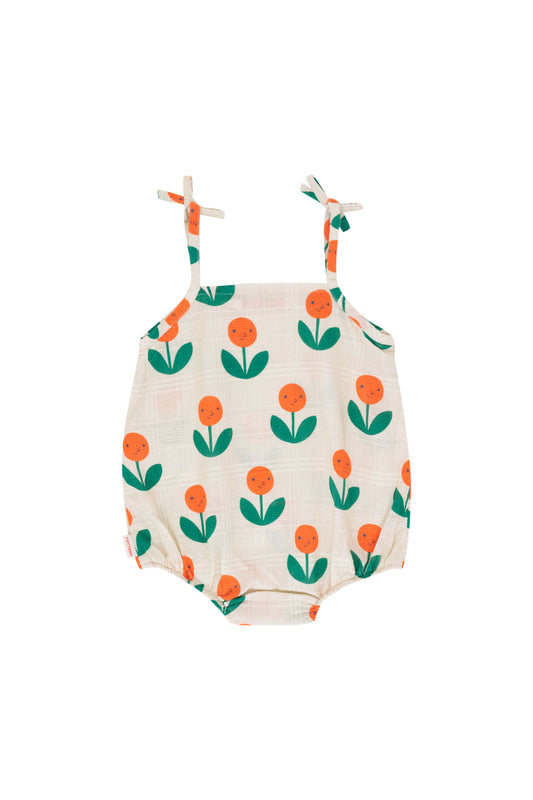 Body tirantes Peonies- TINY COTTONS