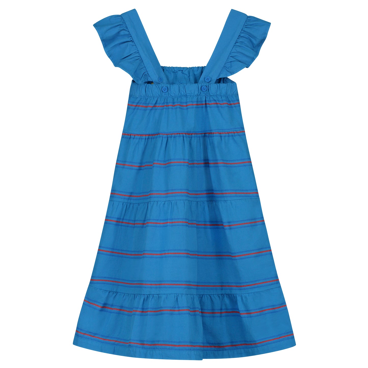 Vestido de rayas azul- BONMOT