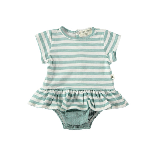 Vestido con body de rayas- PETIT INDI