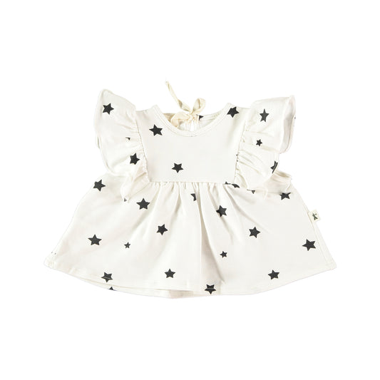Blusa estampado de estrellas negro- PETIT INDI