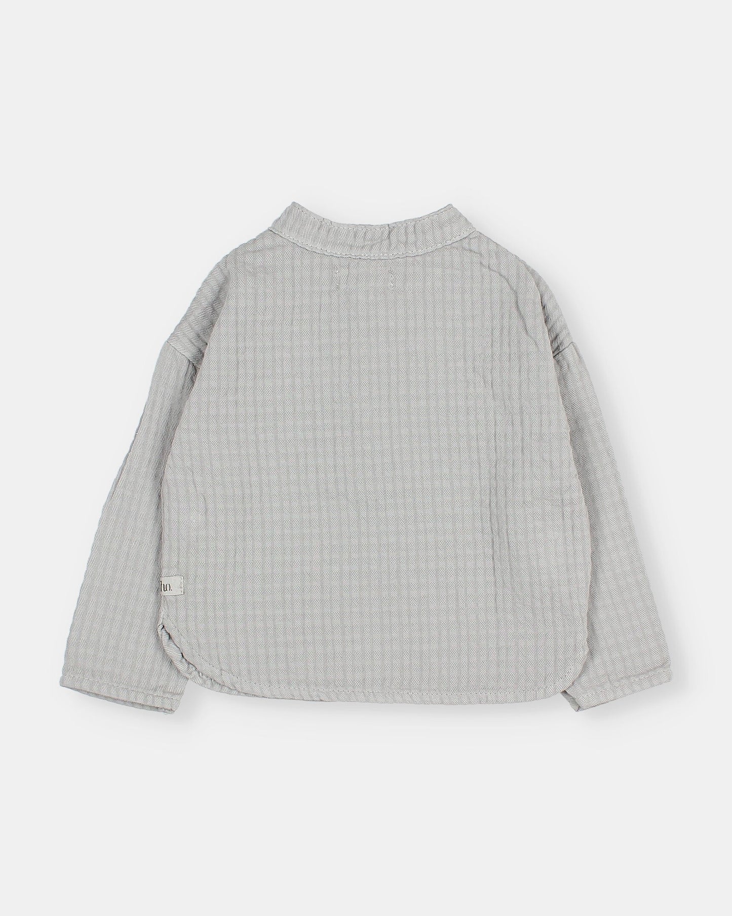 Camisa sheer check- BÚHO
