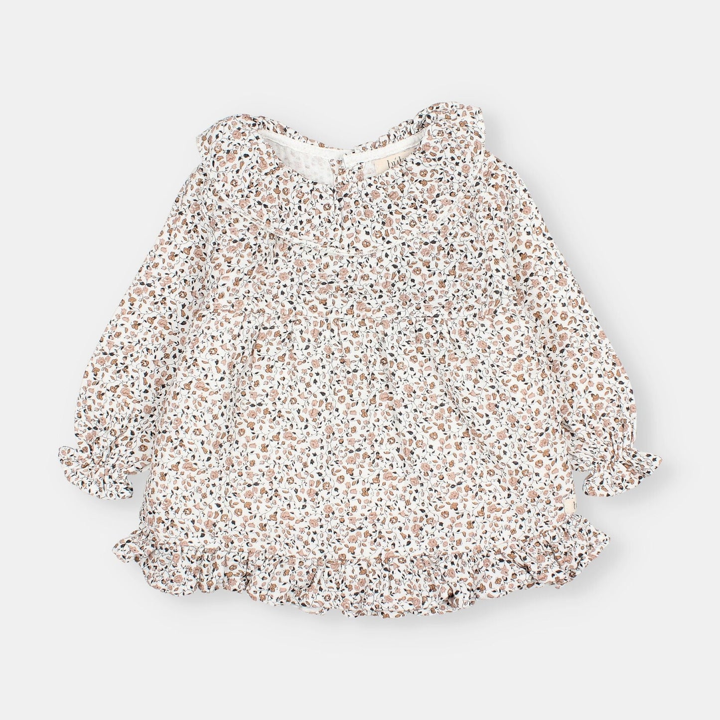 Vestido estampado de flores- BÚHO