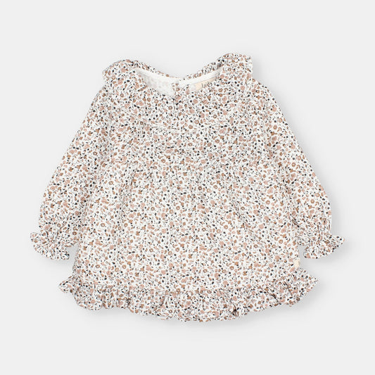 Vestido estampado de flores- BÚHO