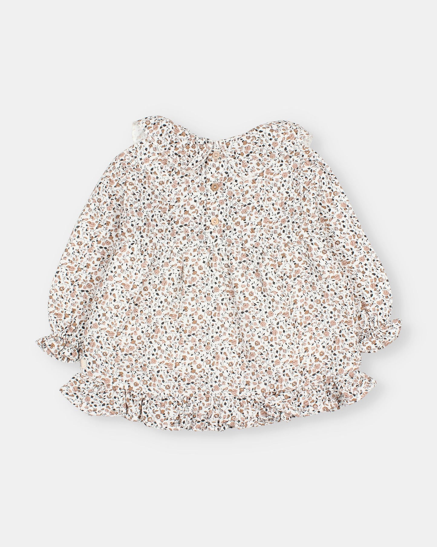 Vestido estampado de flores- BÚHO