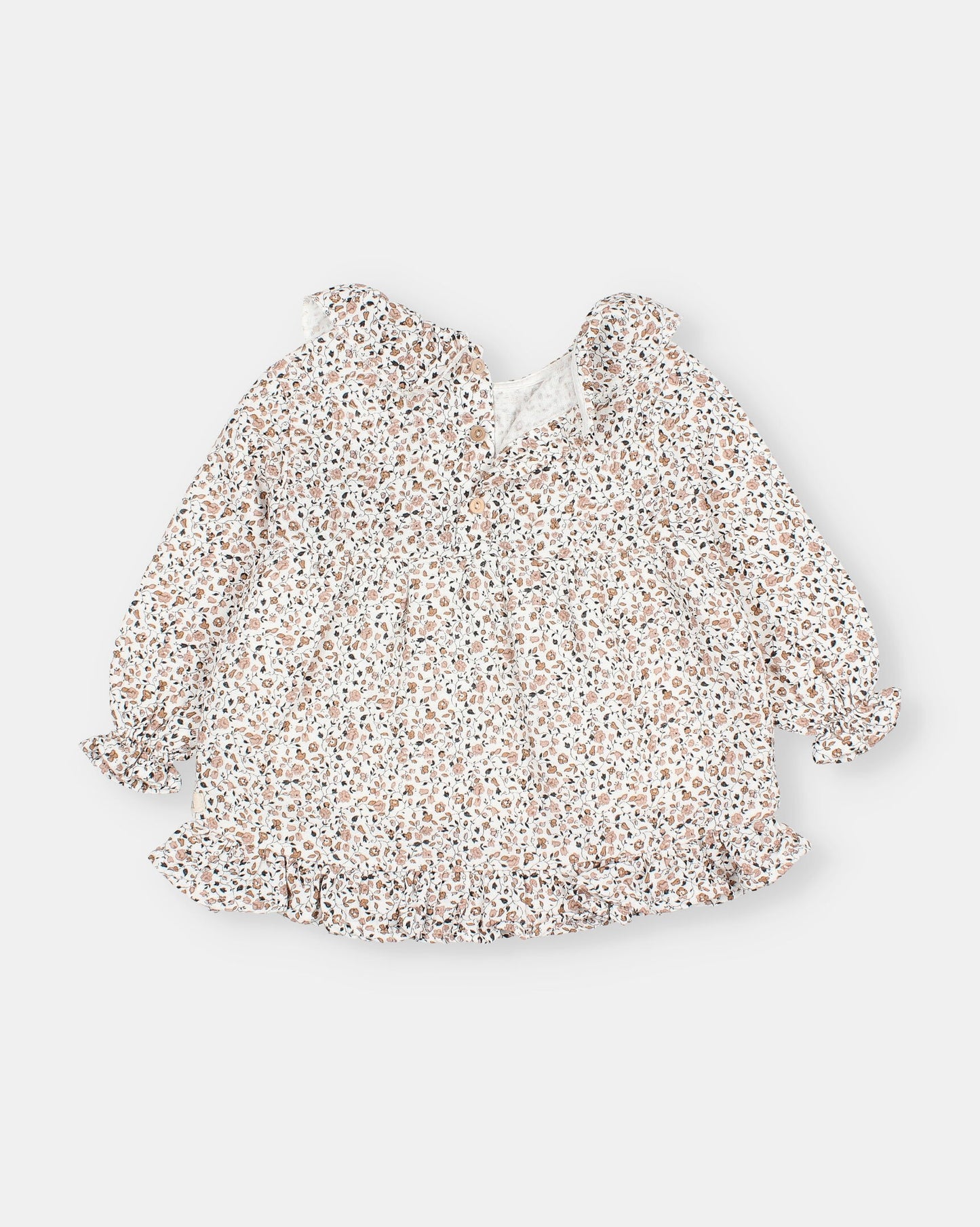 Vestido estampado de flores- BÚHO